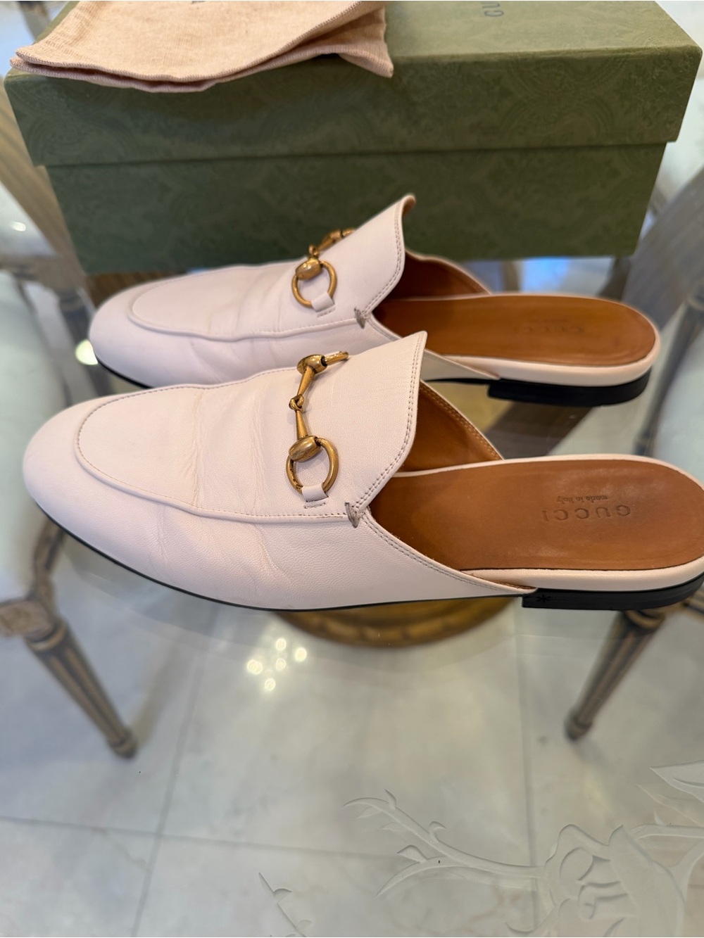 Gucci Princeton mule size 38.5